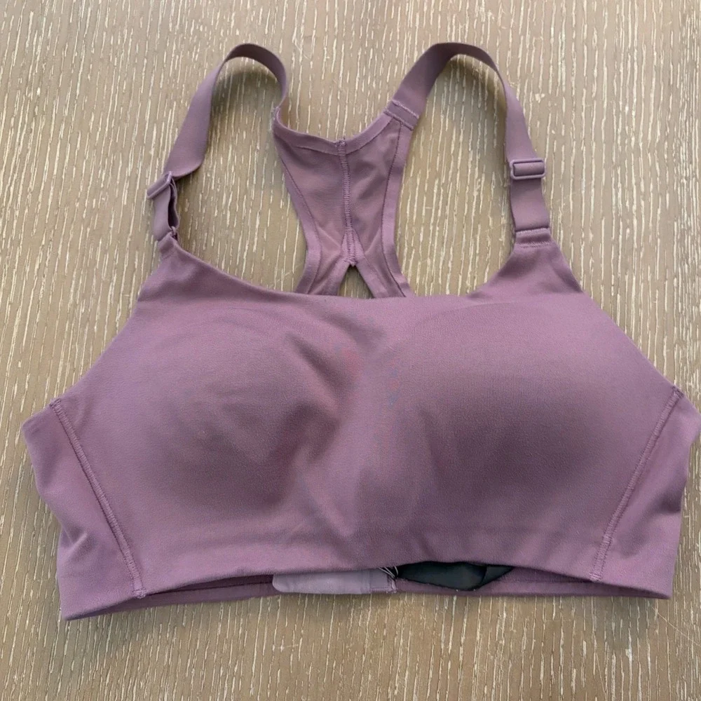 Victoria's Secret Women's 34B Mauve Wireless Sports Bra Racerback Adjustable